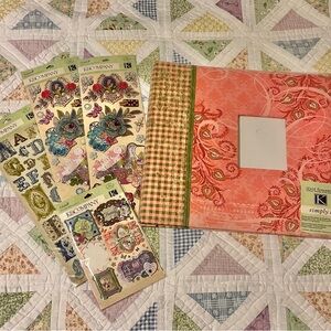 K&Company Scrapbook Album & Chipboard Simply K